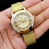 Casual Stainless Steel Ladies Watch